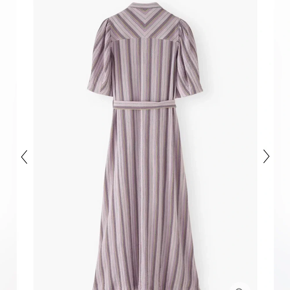 Wrap London Striped textured dress
Crinkle cotton - Picture 6 of 8